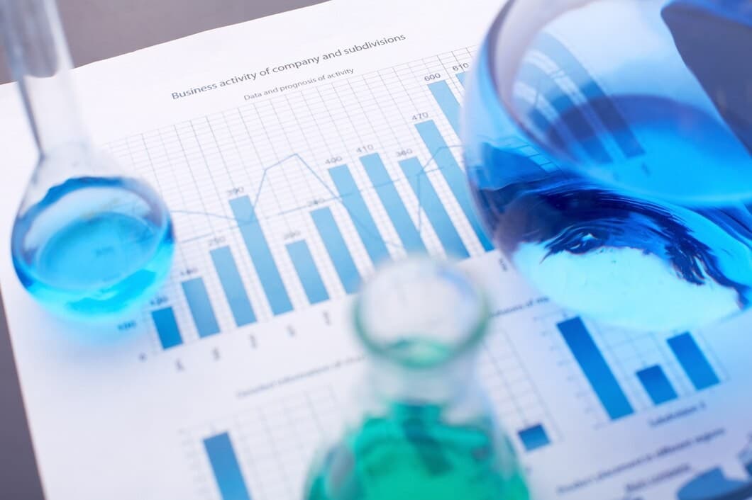 Clinical trial regulatory documentation, statistical charts, and compliance reports